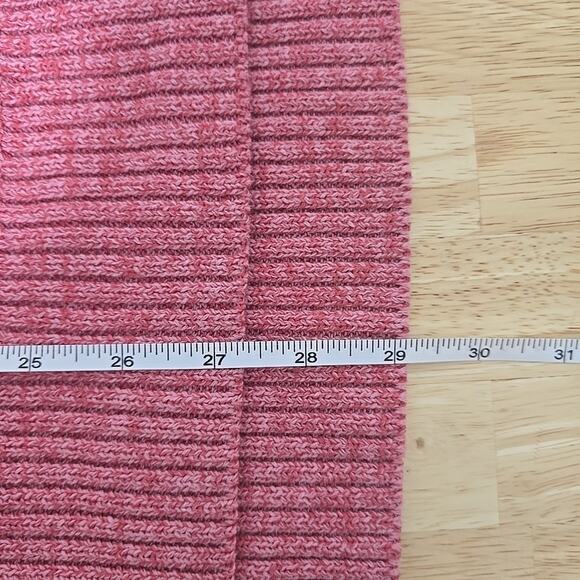 Soft Surroundings Lisabetta Stripe Sweater Textured Long Sleeve Pink Size Medium - Picture 6 of 9